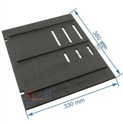 702073  F610414B-B - Demie grille de foyer droite de poêle Invicta Alma 85,10 €