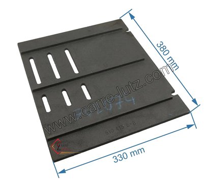 702074  F610415B-B - Demie grille de foyer gauche de poêle Invicta Alma 85,10 €