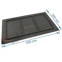 702076  F610416B - Déflecteur de foyer de poêle Invicta Alma 122,80 €