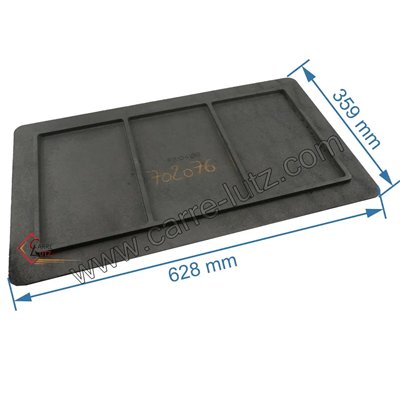 702076  F610416B - Déflecteur de foyer de poêle Invicta Alma 119,00 €