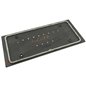 Taque décorée de foyer de poêle compatible avec Invicta Alma - F610699B