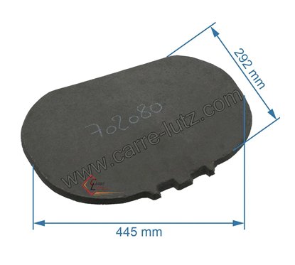 702080  FB60650140 - Déflecteur de foyer Invicta Oxana 88,30 €