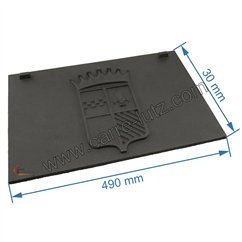 702082  F670637B - Taque décorée de foyer 700 T LA FOYERE  103,90 €