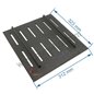 Grille foyère de foyer compatible avec Invicta Foyer 700 Prismatique - F670310B Grille foyère de foyer compatible avec Invicta Foyer 700 Prismatique - F670310B