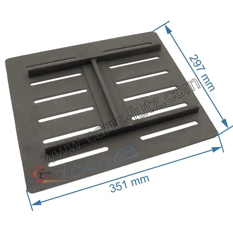 Grille foyère de foyer compatible avec Invicta Foyer 850 Prismatique- F685109B
