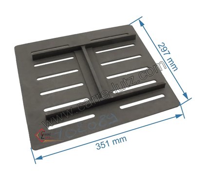 702089  F685109B - Grille foyère de foyer 850 prismatique Invicta 69,50 €