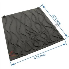 702090  F685112B - Taque decor de foyer 850 prismatique Invicta 136,10 €