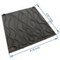 Taque decor de foyer compatible avec Invicta Foyer 850 Prismatique- F685112B Taque decor de foyer compatible avec Invicta Foyer 850 Prismatique- F685112B