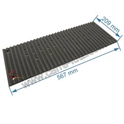 702103 Taque arrière de poêle compatible avec Invicta Kazan - F612234B 114,70 €