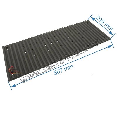 702103  Taque arrière de poêle compatible avec Invicta Kazan - F612234B 114,70 €