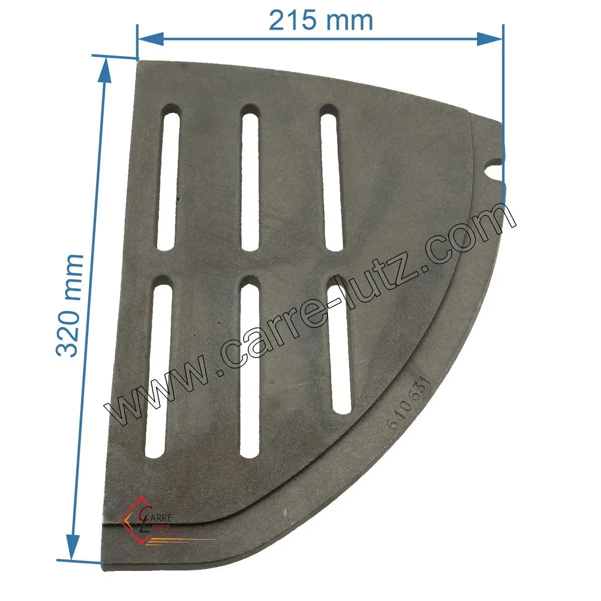 702105  Grille droite de poêle compatible avec Invicta Pharos - F610631B 31,40 €