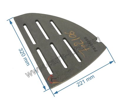 702106  Grille gauche de poêle compatible avec Invicta Pharos - F610638B 31,40 €