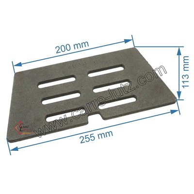 702112 Grille foyère de poêle compatible avec Invicta Tipi - F610391B 18,20 €