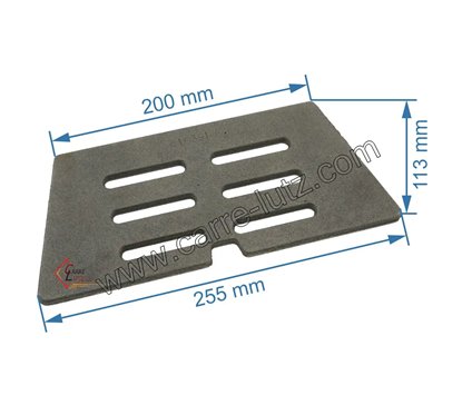 F610391B - Grille foyère de poêle Invicta Tipi