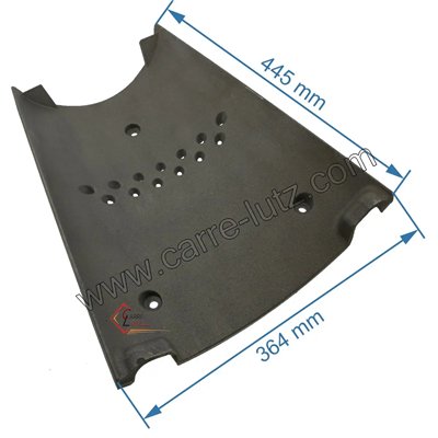 702114  Taque de poêle compatible avec Invicta Tipi - F610392B 133,40 €