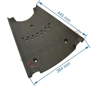 702114  Taque de poêle compatible avec Invicta Tipi - F610392B 133,40 €