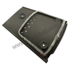 Taque de poêle compatible avec Invicta Tipi - F610392B