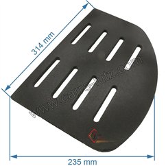 702118  F610705B - Grille gauche de poêle Invicta Gomont Balham 47,00 €
