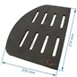 Grille droite de poêle compatible avec Invicta Gomont Balham - F610704B