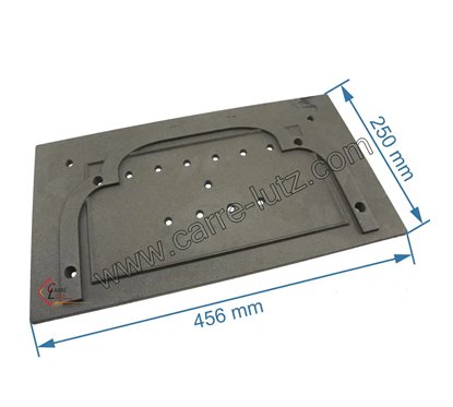 702126  F610999B - Taque décorée PC de poêle Invicta Altea Volga 60,10 €