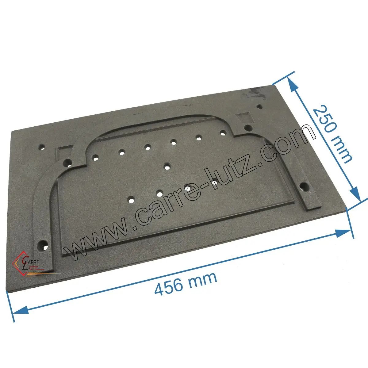 702126  F610999B - Taque décorée PC de poêle Invicta Altea Volga 60,10 €