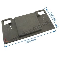 702127  F610163B - Taque décorée de poêle Invicta Le ch'ti poêle 75,20 €