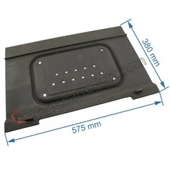 702131  F610173B-C - Taque décorée PC de poêle Invicta Sedan L 127,30 €