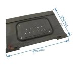 702131  F610173B-C - Taque décorée PC de poêle Invicta Sedan L 127,30 €