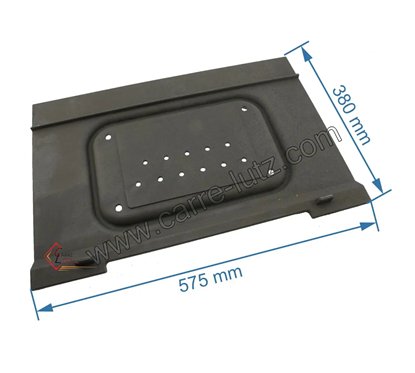 702131  F610173B-C - Taque décorée PC de poêle Invicta Sedan L 127,30 €