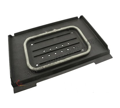 Taque décorée PC de poêle compatible avec Invicta Sedan L - F610173B-C