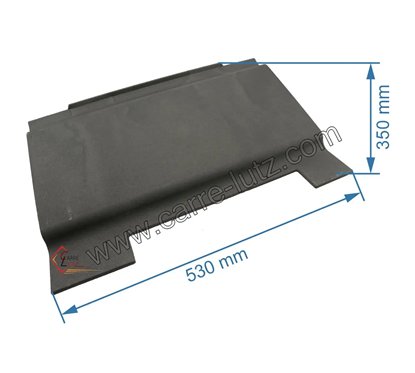 F675107B - Deflecteur de poêle Invicta Sedan L