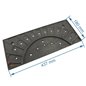 Taque décorée de poêle compatible avec Invicta Bradford - F610559B