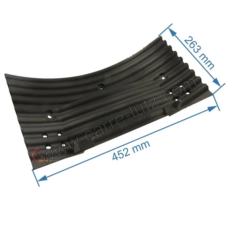 Taque decorée de poêle compatible avec Invicta Luna - F610678B