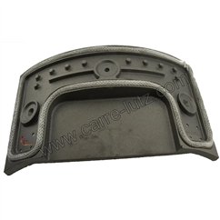 Taque decorée de poêle compatible avec Invicta Luna - F610678B