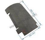 702148  F610329B - Paroie pleine de facade de poêle Invicta Sorel 37,30 €