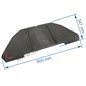 Déflecteur de foyer compatible avec Invicta Foyer 1100 - F611106B Déflecteur de foyer compatible avec Invicta Foyer 1100 - F611106B