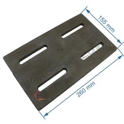 702151  Grille foyère de foyer compatible avec Invicta Foyer 1100 - F611110B 33,60 €
