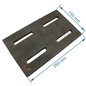 Grille foyère de foyer compatible avec Invicta Foyer 1100 - F611110B