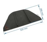 702152  F670596B - Deflecteur de foyer 840H Invicta  83,20 €