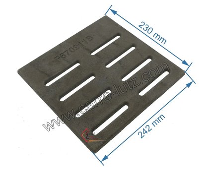 F670911B - Grille foyère de foyer Invicta