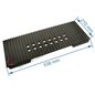 Taque décorée de foyer compatible avec Invicta - F670913B Taque décorée de foyer compatible avec Invicta - F670913B