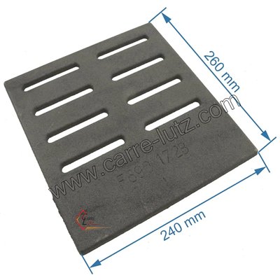 702168 F690172B - Grille foyère de foyer Invicta 41,60 €