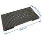 Taque décorée de foyer compatible avec Invicta - F690174B