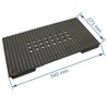 702169  Taque décorée de foyer compatible avec Invicta - F690174B 139,40 €