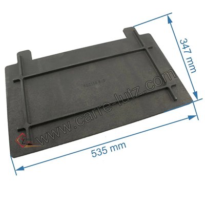 702175  F680158B-B - Deflecteur de foyer Boxflam 800 Invicta  119,10 €