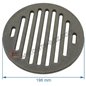 Grille foyère de foyer compatible avec Invicta - F660103B Grille foyère de foyer compatible avec Invicta - F660103B