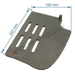 702184 F612476B - Grille foyère gauche de foyer Invicta 24,20 €