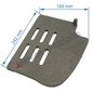 Grille foyère gauche de foyer compatible avec Invicta - F612476B