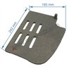 702184  Grille foyère gauche de foyer compatible avec Invicta - F612476B 24,20 €