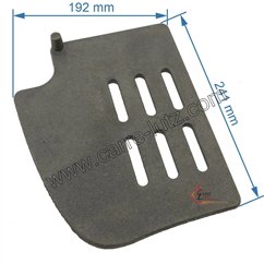 702185  F612477B - Grille foyère droite de foyer Invicta 24,20 €